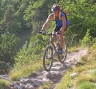 Passo Rochetta in mountain bike al lgo di Garda